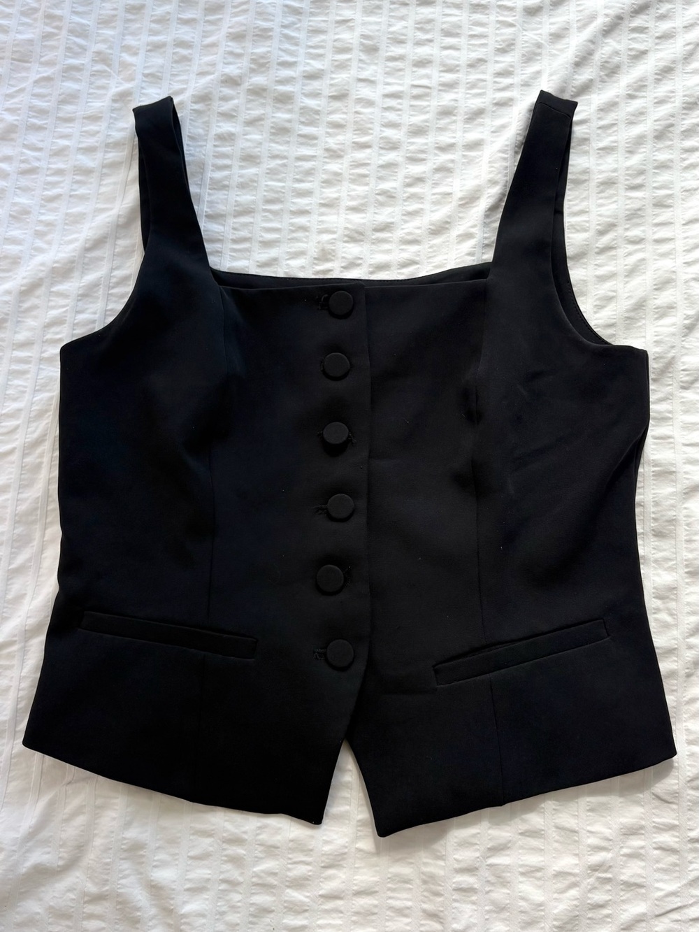 Blazer style sleeves top